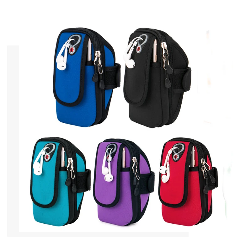 Outdoor Running Bag Sports Arm Bag For 4~6 Inch Mobile Phone Pro Case Men Momen Fitness Package Jogging Bags Workout Cover