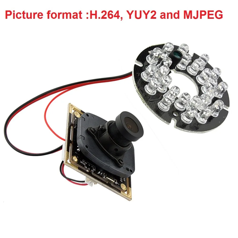 720P HD OV9712 CMOS free driver H.264 usb 2 0 ir инфракрасная камера ночного видения с аудио