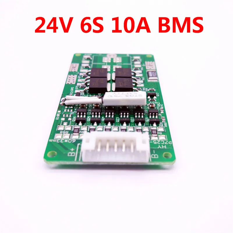 LiitoKala Новое поступление 6S 15A 24V 8ah 10ah 12ah PCB BMS Защитная плата для 6 упаковок 18650 литий