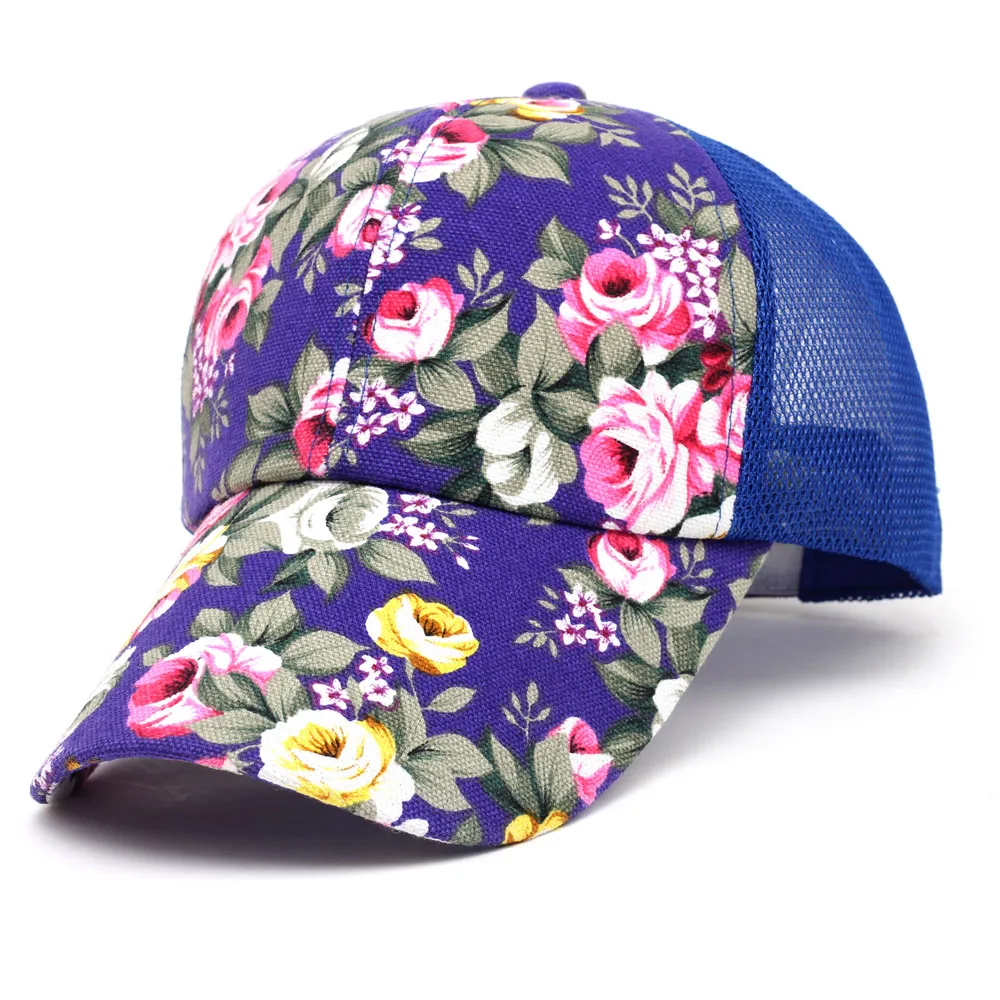 Премиум Женская бейсбольная шляпа с цветочным принтом, Весенняя Повседневная Кепка Deus, бейсболка для девочки, спортивная верхняя одежда для отдыха на плоской подошве, модная кепка головной убор наездника