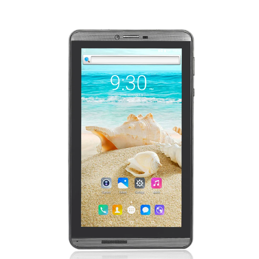 7 дюймовая сим карта 3G Телефонный звонок 1 Гб + 16 ГБ Android 4 Планшеты ПК Wi Fi Bluetooth FM