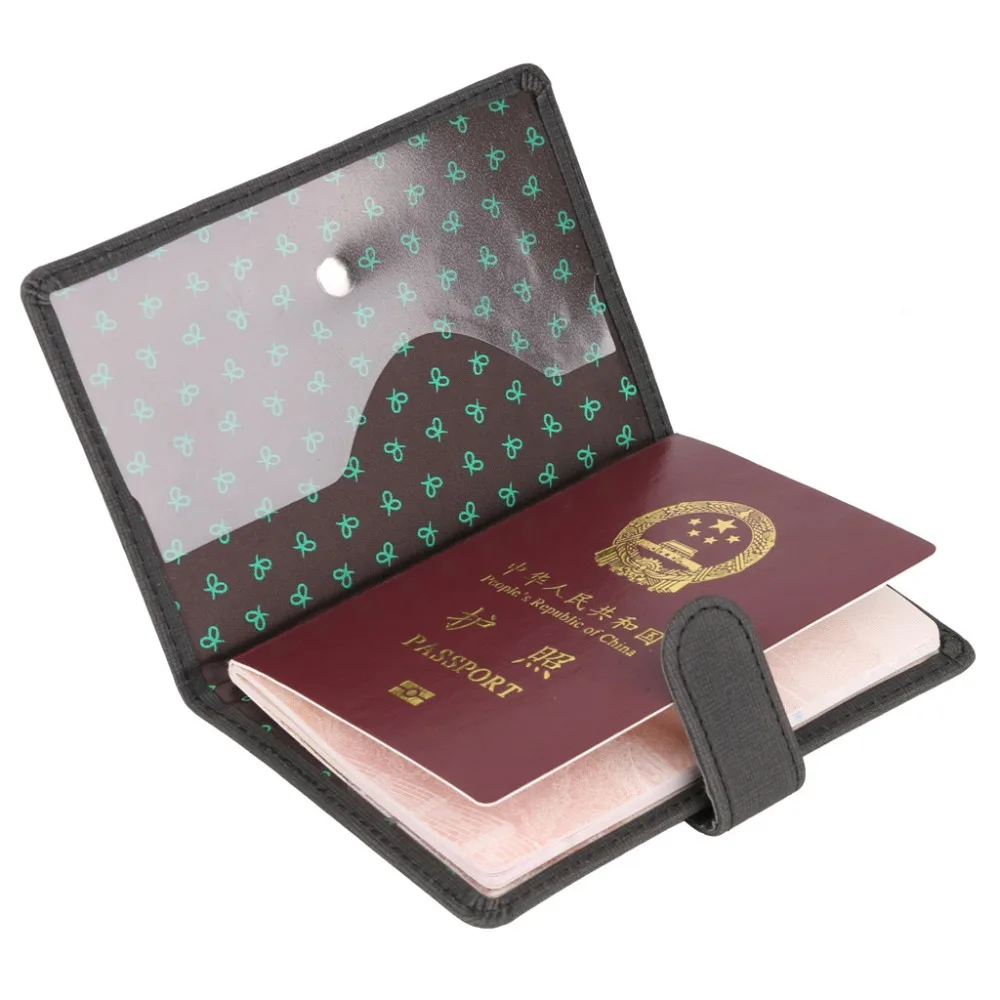 Путешествия Обложка для паспорта Card Case Коробка для хранения карт ID кредитных карт держатель дело протектор Организатор документ сумка для хранения Q4