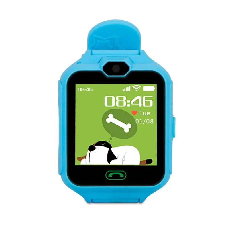 

Q01 Children Kids Smart Watch Calling Music Waterproof HD Colorful Screen LBS Positioning Support GPS And SOS For IOS Android