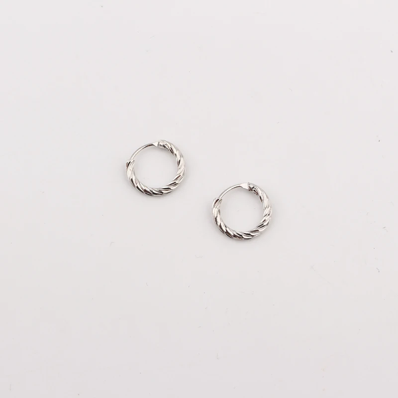 Хиппи панк серьги-кольца для женщин серебряная, в стиле бохо цветные бесконечные маленькие круглые серьги для женщин бижутерия ручной работы шикарные украшения Aretes