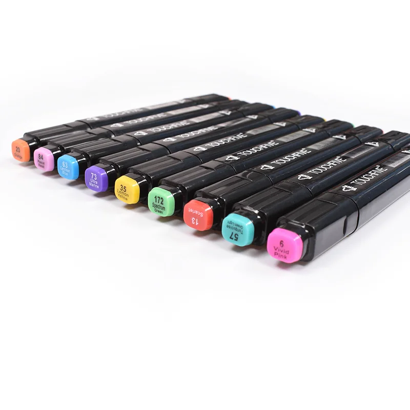 фломастеры для скетчинга 60 цветов. маркеры touchnew 80 цветов. графические фломастеры. Sketch маркеры. графический маркер.