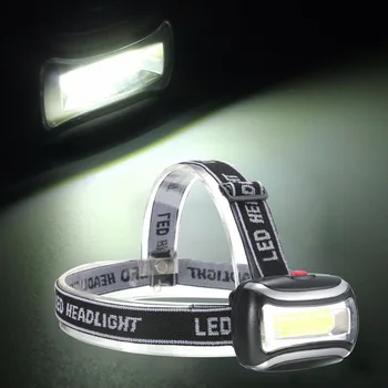 

3 Mode 2000LM Adjustable Rechargeable LED Headlamp Flashlight Strong COB Head Light Lamp For Camping Night Cycling Travel#279422