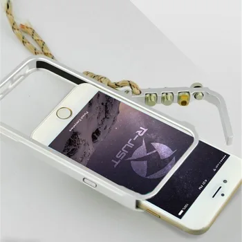 

Trigger Metal Bumper For iPhone 7 8 Plus iPhone x xs max Case Arm Aviation Aluminum Bumper Phone Case tactical edition