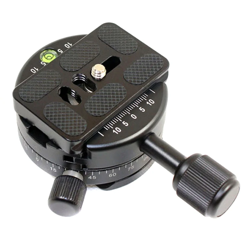 

Panoramic Tripod Ball Head Base 360 Degree Rotation Durable Quick Release Clamp @JH