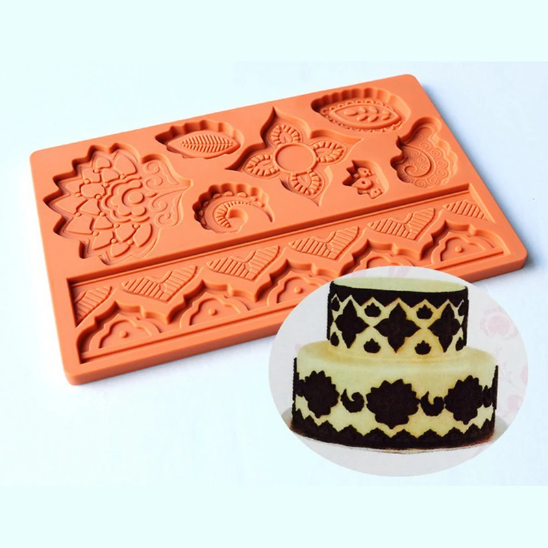 

Flower Leave Leaf Silicone Mold Cake Decoration Fondant Baking Tools Confectionery Chocolate Moulds Bakeware