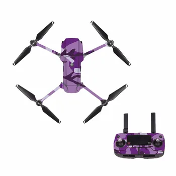 

[M0024] Camouflage for DJI Mavic Pro Decal Skin Sticker Drone Body + Remote Controller + 3 Battery Protection Film Cover