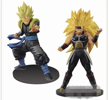 

ALEN 18cm Anime Game Dragonball Zeno Burdock Gogeta Super Saiyan SSJ Collection DBZ Model Brinquedos Figurals Gift