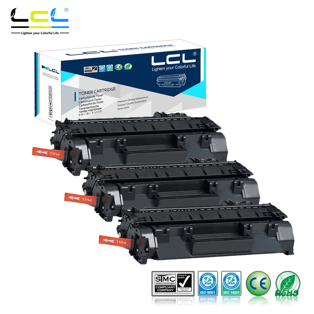 

LCL 80A CF280A (3-Pack Black) Toner Cartridge Compatible for HP LaserJet Pro 400 M401a/d/n/dn/dw/400 M425dn/dw
