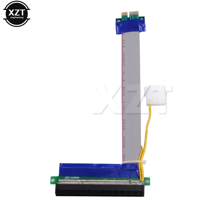 18 см 1X до 16X PCIe гибкий плоский удлинитель FFC PCI Express 1 16 X адаптер переходник карта PCI-E