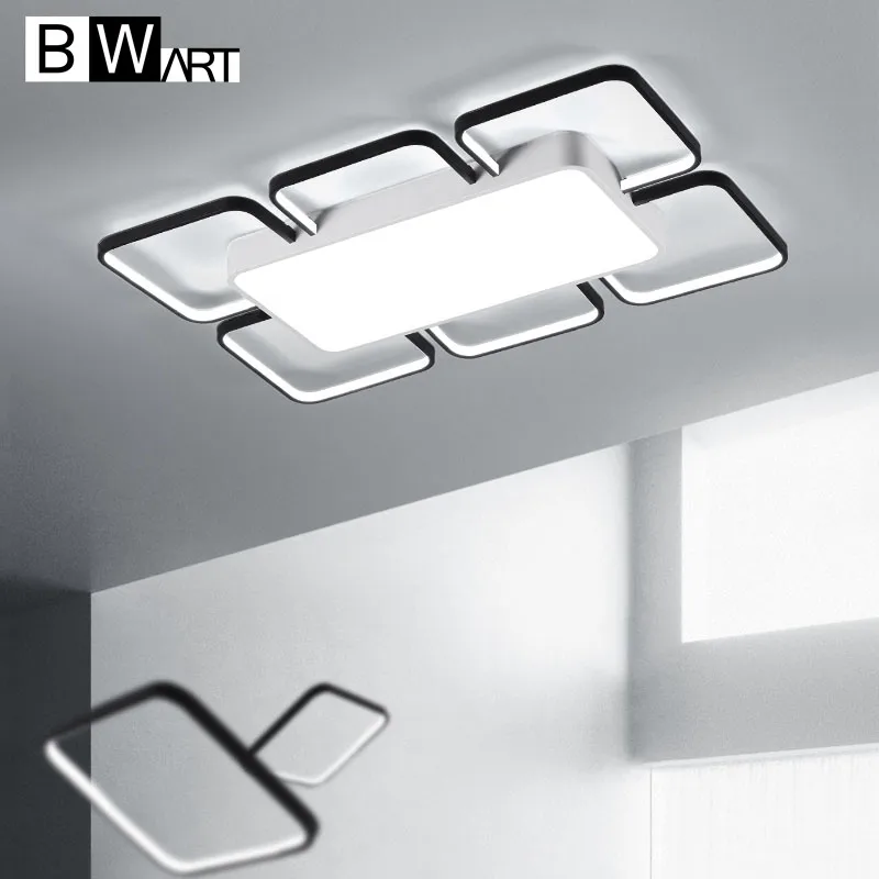 

BWART modern led chandelier lighting for living room bedroom High Power Nordic design remote ceiling chandelier lamp fixture