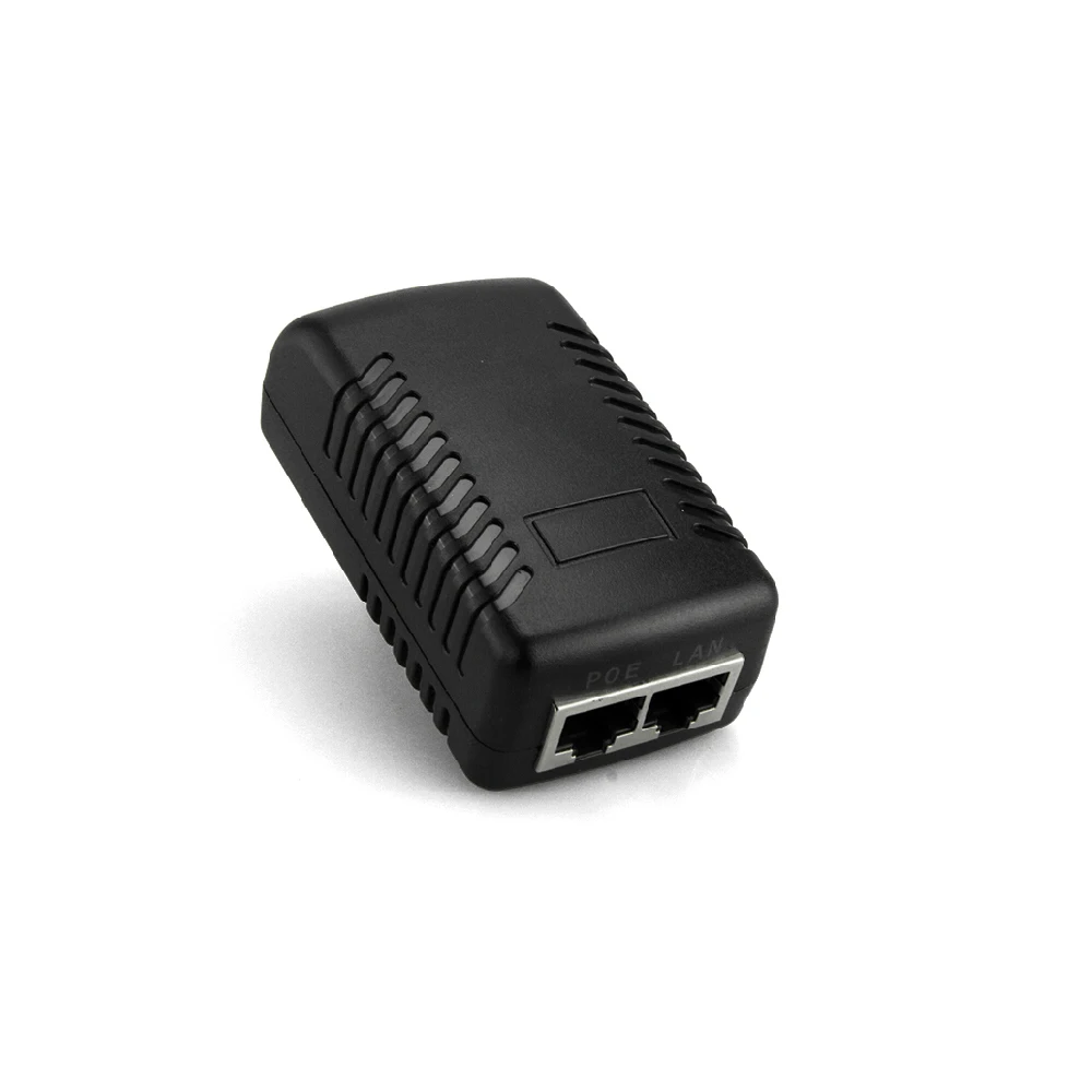 Настенный адаптер видеонаблюдения Cdycam 48 В 0 5a 24 Вт POE Инжектор Ethernet IP камера