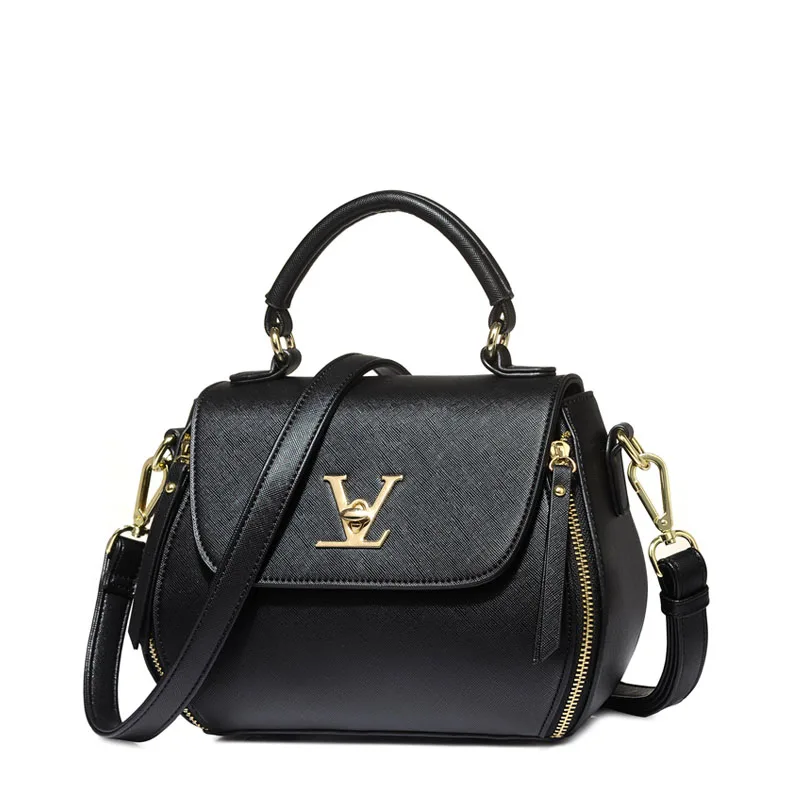 

Women's new wave Korean fashion simple handbag Quality PU's leather mark sad Korean shoulder bag
