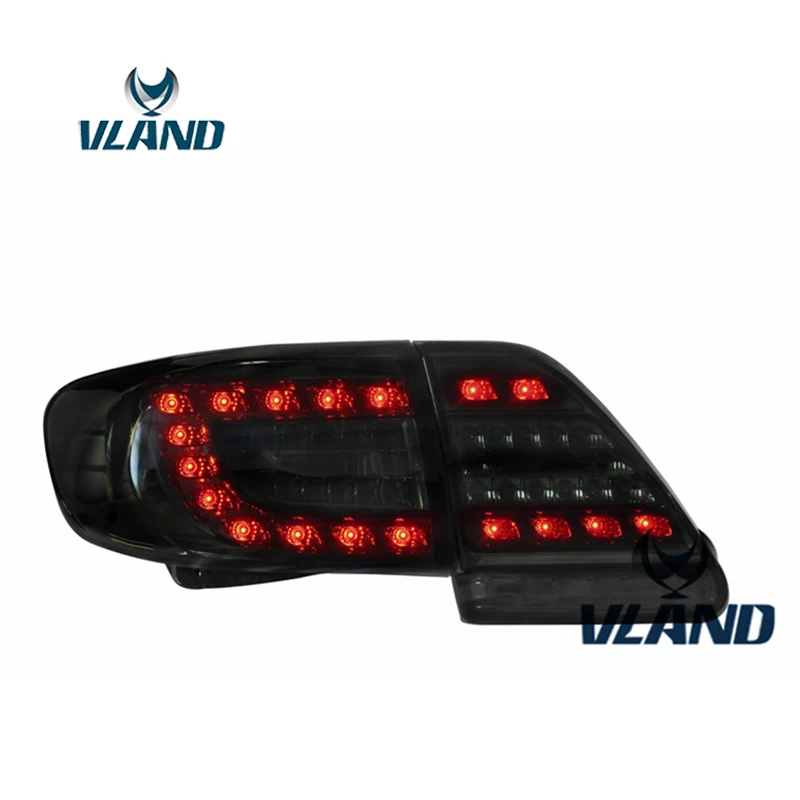 VLAND завод для автомобиля задний фонарь Corolla 2011 2012 2013 светодиодный DRL + обратный