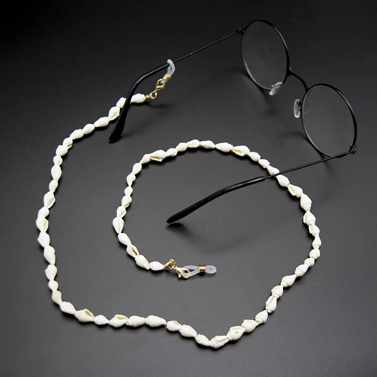 Женские раковины очки солнечные очки с цепочкой цепочка для очков для чтения очки шнур держатель шеи ремень веревка очки Хранитель
