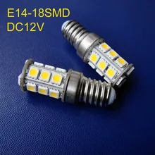Высокое качество 12 В 5050 E14 светодиодные лампы, E14 светодиодные фонари 100 шт./лот