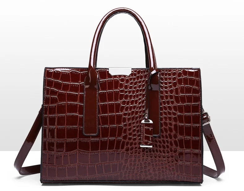 Роскошные сумки из крокодиловой кожи, женские сумки, дизайнерские женские сумки через плечо, высокое качество, сумка-мессенджер C824