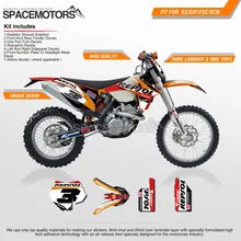 MX винил 3m наклейка стикеры графическая наклейка комплект для мотоцикла dirt bike Мотокросс EXC SX SXF ЕКО XCW 250 450 426 2003