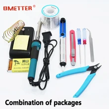 Термостат паяльник наборы бытовой сварки ручка 30 Вт оловянный паяльник Электронное обслуживание сварочные инструменты