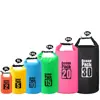 Buen trato Bolsa seca impermeable de PVC de 2L-30L, saco flotante para kayak, Camping, senderismo, canoa y Pesca 878O0wmX
