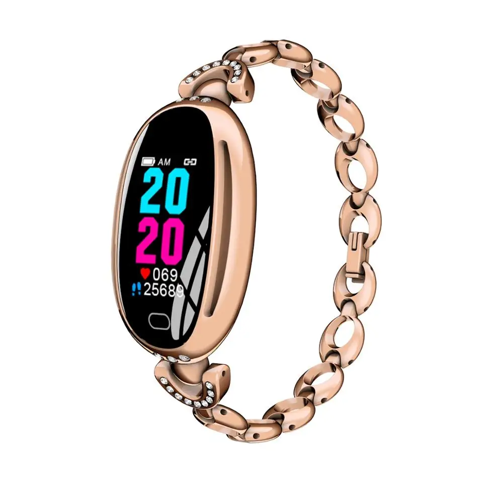

696 E68 color screen smart bracelet heart rate health monitoring WeChat sports smart reminder Bluetooth wear smart bracelet