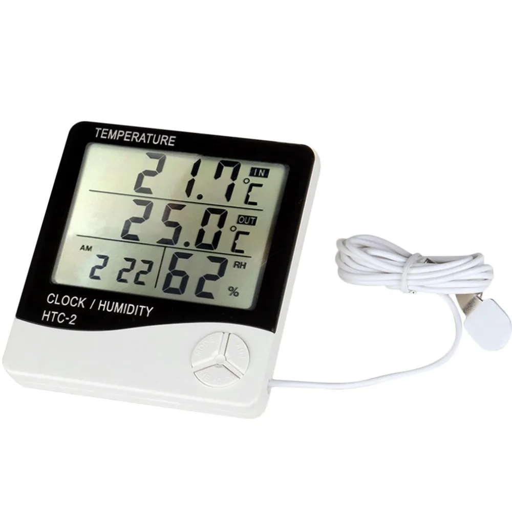 Electronic Thermometer Hygrometer Digital Temperature Humidity Monitor