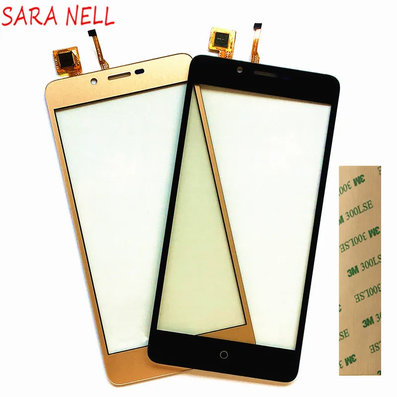 

SARA NELL Moible Phone Touchscreen Sensor For Leagoo Kiicaa Power Touch Screen Digitizer Front Glass Panel Parts Lens+Tape