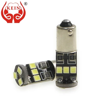 

KEIN 8PCS t4w ba9s led light bulb 2835 9smd led car auto reading dome interior license plate vehicle signal lamp 12V for Mazda 3