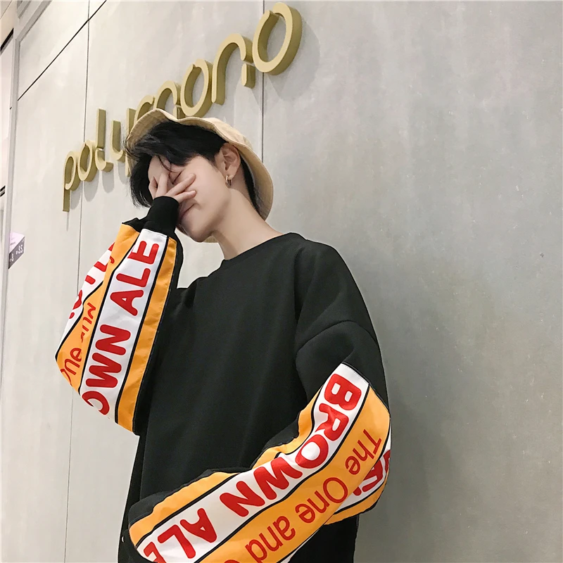 Autumn New Hoodies Men Fashion Letter Printing Loose Hip Hop Pullover Man Streetwear Casual Stranger Things Sweatshirt Male Autumn New Hoodies Men Fashion Letter Printing Loose Hip Hop Pullover Man Streetwear Casual Stranger Things Sweatshirt Male