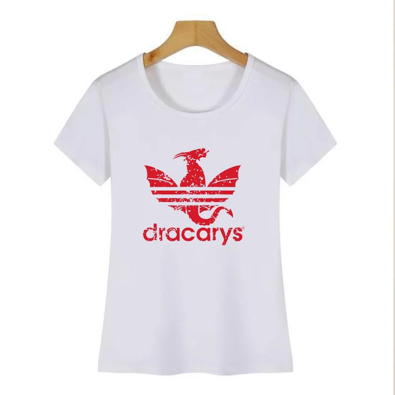 Футболка с дракарями драконами, футболка с цветами для матери драконов, женские футболки для мамы Харадзюку, футболки с рисунками из Игры престолов - Цвет: 2