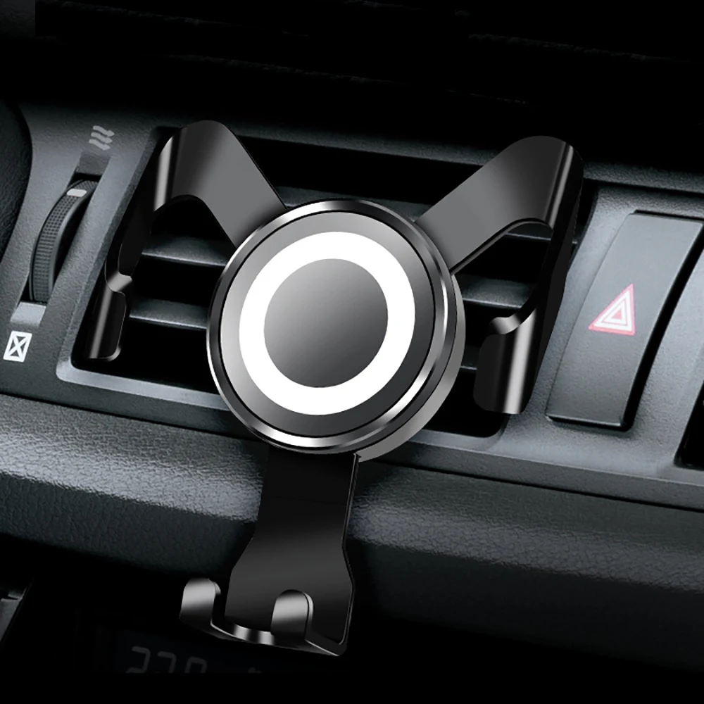 

Gravity Car Air Vent Mount Clip Holder For Phone In Car Automotive Smartphone Mobile Phone Stand No Magnetic Cell Phone Support