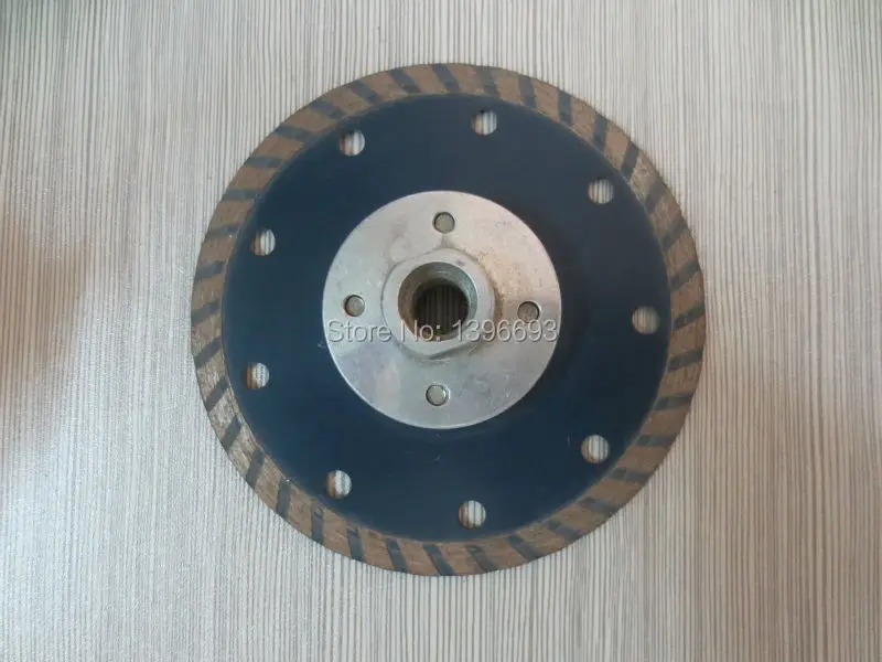 

10pcs115x7xM14 turbo diamond circluar saw blade with flange for granite,marble,bricks and concrete cutting tools,cutting wheels