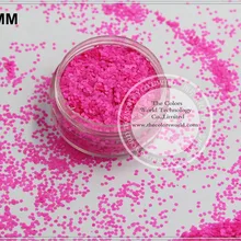 Tcf510 Neon Rose-кармин Цвета 1.0 мм Размер устойчивы к воздействию растворителей блеск для ногтей Книги по искусству лака для ногтей или другие украшения DIY