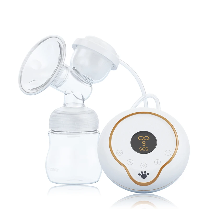

CMbear Official Store Electric Breast Pump BPA Free LED display Chargeable use 160ml Quiet Design BPA