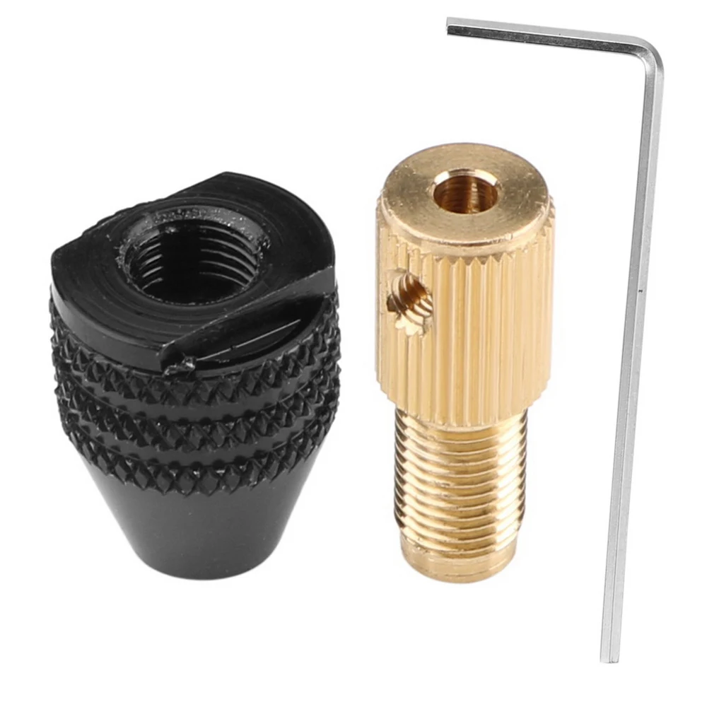 NICEYARD 1 Set Electric Drill Chuck 3.17mm Electric Motor Shaft Fixing Device Woodworking Tools Power Tool Accessories NICEYARD 1 Set Electric Drill Chuck 3.17mm Electric Motor Shaft Fixing Device Woodworking Tools Power Tool Accessories