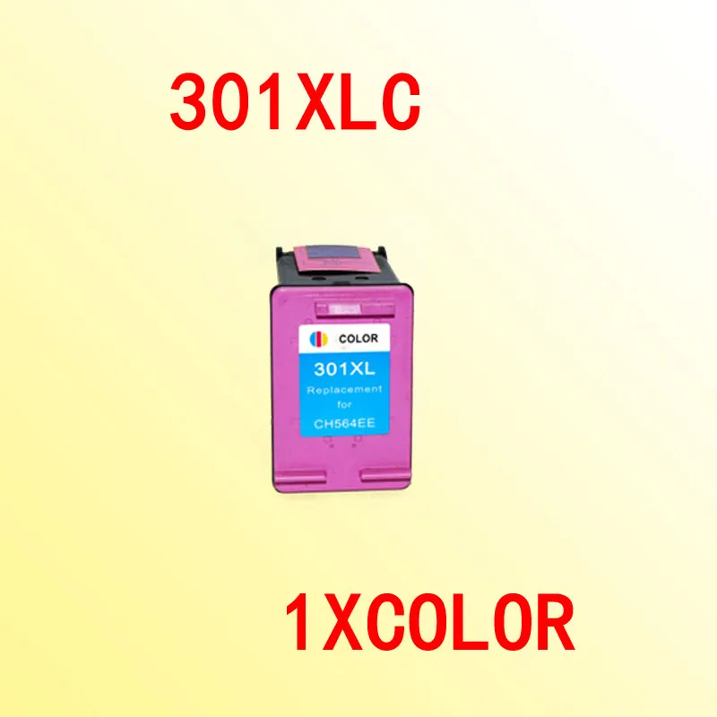 1X Cartuccia D'Inchiostro Nero 301 Compatibile Compatibile Per Hp301 301Xl Compatibile Per Deskjet 1000/1050/2000/2050/J410A/J510A