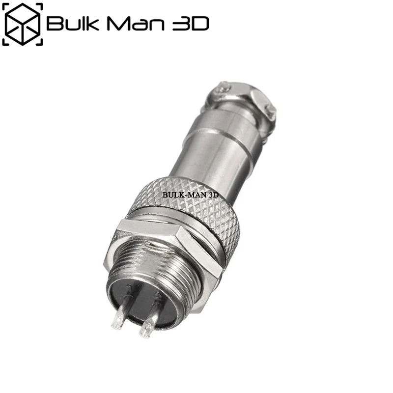 

GX12 12mm 2Pin 250V 15A Male And Female Connector Electrical Connector Aviation Connector Plug