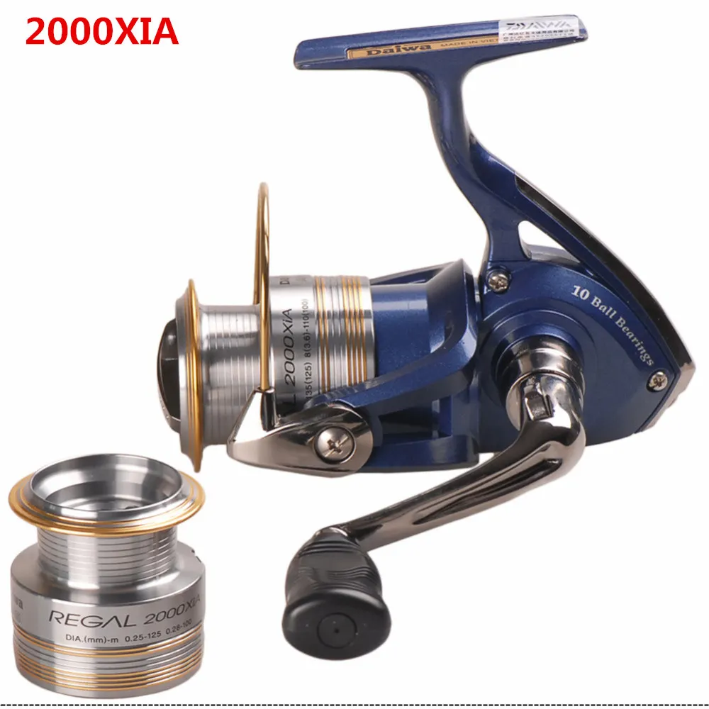 DAIWA REGAL Рыболовная Катушка+ Запасная Шпуля 2000XIA 2500XIA 3000XIA 4000XIA 5,3:1 10BB Катушка для Спиннинга товары для рыбалки - Цвет: 2000XIA