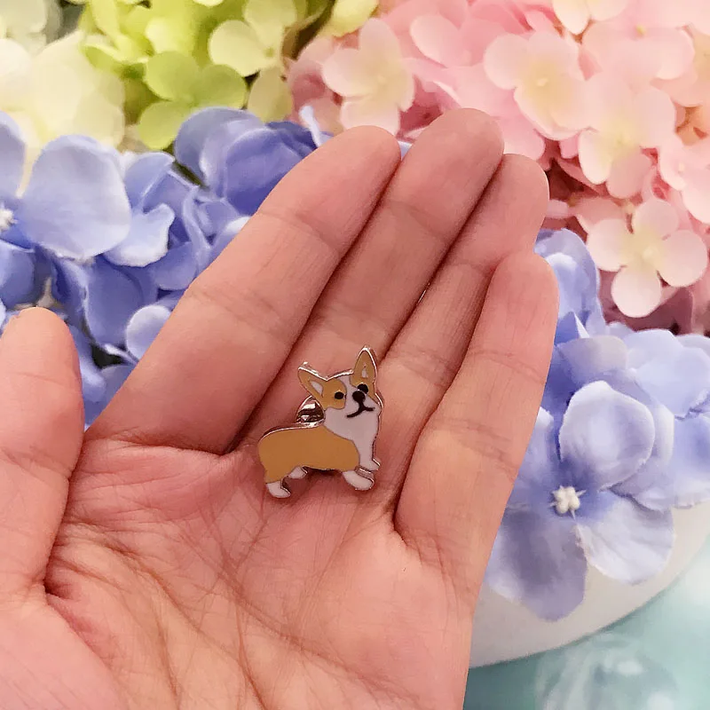 Женская Брошь из металлического сплава в виде животного|brooches for women|dog broochpin clothes |