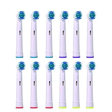 12pcs Cabeças de Escova de Substituição Para Braun oral B D12,D16,D29,D20,D32,OC20,D10513, DB4510k 3744 3709 3757 D19 OC18 D811 D9525 D9511
