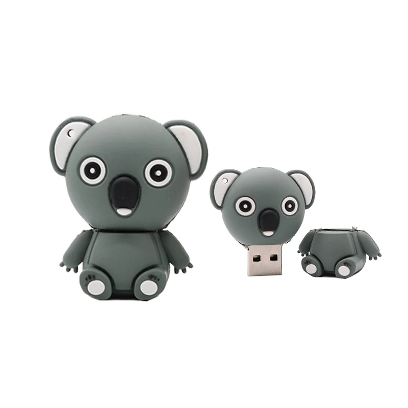 Мультяшный медведь Детская флешка 4 ГБ 16 32 64 usb накопитель модный подарок |USB