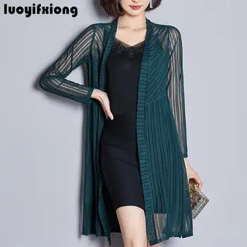 

2019 Korean Summer Lace Long Chiffon Cover Ups Sunscreen Sunproof Outwear Women Kimono Cardigan Sun Blouse Shirt Chemisier Femme