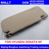 FOR HYUNDAI SONATA NF auto parts sunshade with cosmetic mirror Front windshield sunvisor assy OEM 852010R300 852022R300 ► Photo 2/3