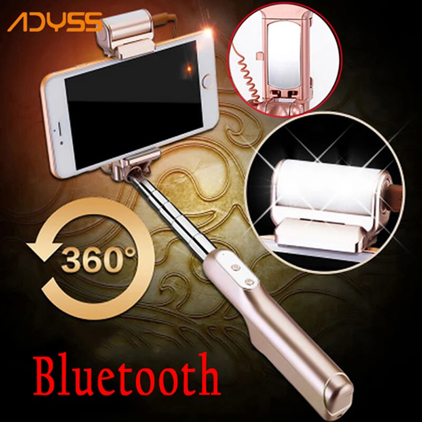 ADYSS Self Perche Palo Pau De Selfie Stick Bluetooth Monopod With