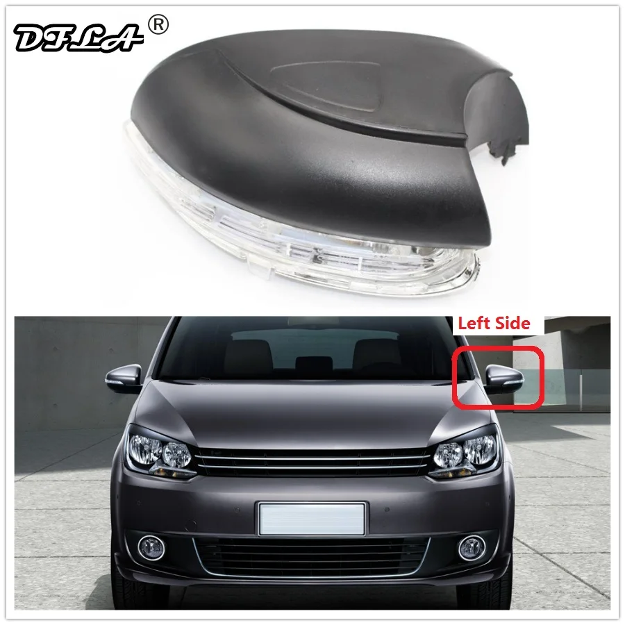 Левая сторона водителя для VW Touran 2009 2010 2011 2012 2013 автомобильный-stying ваши зеркала и добавит позитива Вашей поездке, светодиодный индикатор сигнала поворота свет лампы