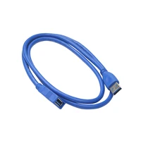 Universal 1m USB 3.0 Extension Cable High Speed Male To Female Wire data Connector Adapter for  PC Laptop for Raspberry pi 3