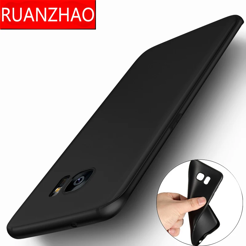 Матовый Мягкий силиконовый чехол для Samsung Galaxy S8 S9 Plus J8 J4 J6 A8 A6 2018 A3 A5 2017 A7 Чехлы A6Plus